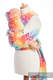 Mei Tai carrier Mini with hood/ jacquard twill / 100% cotton / DRAGONFLY RAINBOW #babywearing