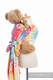 Doll Sling, Jacquard Weave, 100% cotton - DRAGONFLY RAINBOW #babywearing