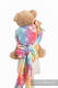 Doll Sling, Jacquard Weave, 100% cotton - DRAGONFLY RAINBOW #babywearing