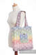 Shoulder bag made of wrap fabric (100% cotton) - TULIP PETALS - standard size 37cmx37cm #babywearing