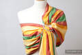 Ringsling, Broken twill Weave (100% cotton), with gathered shoulder - SUMMER - standard 1.8m #babywearing