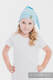 Elf Baby Hat (100% cotton) - size M - Azure #babywearing