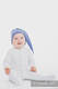Elf Baby Hat (100% cotton) - size M - Lapis Lazuli (grade B) #babywearing