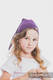 Elf Baby Hat (100% cotton) - size M - Sugilite (grade B) #babywearing