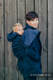 Kurtka do noszenia dzieci - Softshell - granatowa - M (drugi gatunek) #babywearing