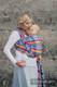 Baby Wrap, Herringbone Weave (100% cotton) - LITTLE HERRINGBONE CITYLIGHTS - size XS #babywearing
