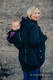 Parka Babywearing Coat - size S - Black & Customized Finishing #babywearing