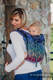 Lenny Buckle Onbuhimo baby carrier, standard size, jacquard weave (100% cotton) - DAHLIA PETALS #babywearing