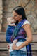 Baby Wrap, Jacquard Weave (100% cotton) - DAHLIA PETALS - size S (grade B) #babywearing