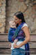 Baby Wrap, Jacquard Weave (100% cotton) - DAHLIA PETALS - size XL #babywearing