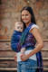 Baby Wrap, Jacquard Weave (100% cotton) - DAHLIA PETALS - size M (grade B) #babywearing