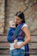 Baby Wrap, Jacquard Weave (100% cotton) - DAHLIA PETALS - size XS #babywearing