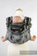Lenny Buckle Onbuhimo baby carrier, standard size, jacquard weave (100% cotton) - GLAMOROUS LACE REVERSE #babywearing