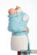WRAP-TAI carrier Mini with hood/ jacquard twill / 100% cotton / PAISLEY TURQUOISE & CREAM #babywearing