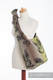 Hobo Bag made of woven fabric, 100% cotton - DRAGON GREEN & BROWN #babywearing