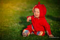 Kombinezon Polarowy - rozmiar 86 - czerwony z Tęczą #babywearing