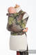 WRAP-TAI carrier Toddler with hood/ jacquard twill / 100% cotton / DRAGON GREEN & BROWN #babywearing
