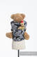 Porte-bébé pour poupée fait de tissu tissé, 100 % coton - GRIS CAMO #babywearing