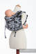 Nosidło Klamrowe ONBUHIMO z tkaniny żakardowej (100% bawełna), rozmiar Standard - SZARE MORO (drugi gatunek) #babywearing
