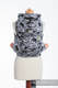Mei Tai carrier Toddler with hood/ jacquard twill / 100% cotton / GREY CAMO #babywearing