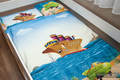 Pościel dla dzieci - Ocean (poszewka na kołdrę  100x130cm, poszewka na poduszkę 40x60cm, jasiek 40x40cm) #babywearing
