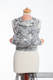 WRAP-TAI carrier Toddler with hood/ jacquard twill / 80% cotton 14% linen 6% tussah silk / SWALLOWS GREY #babywearing