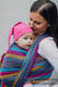 Baby Wrap, Herringbone Weave (100% cotton) - LITTLE HERRINGBONE NIGHTLIGHTS - size M (grade B) #babywearing