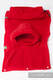 Turtleneck for two - red #babywearing
