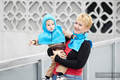 Mutter-Kind Schal - TÜRKIS  #babywearing