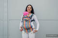 Ergonomic Carrier, Toddler Size, herringbone weave 100% cotton - LITTLE HERRINGBONE DAYLIGHTS - Second Generation #babywearing