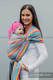 Baby Wrap, Herringbone Weave (100% cotton) - LITTLE HERRINGBONE DAYLIGHTS - size XL #babywearing