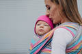 Baby Wrap, Herringbone Weave (100% cotton) - LITTLE HERRINGBONE DAYLIGHTS - size M #babywearing