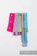 Drool Pads & Reach Straps Set, (60% cotton, 40% polyester) - LITTLE HERRINGBONE DAYLIGHTS  #babywearing