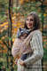 Baby Wrap, Jacquard Weave (100% cotton) - COLORS OF FALL - size XL #babywearing