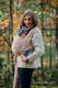 Baby Wrap, Jacquard Weave (100% cotton) - COLORS OF FALL - size L #babywearing