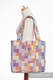 Shoulder bag made of wrap fabric (100% cotton) - QUARTET  - standard size 37cmx37cm #babywearing