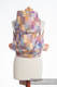 Mei Tai carrier Toddler with hood/ crackle twill / 100% cotton / QUARTET  #babywearing