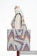 Sac à bandoulière en retailles d’écharpes (100 % coton) - TRIO - taille standard 37 cm x 37 cm #babywearing