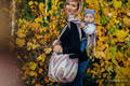 Hobo Bag made of woven fabric, 100% cotton - TRIO  #babywearing