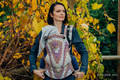 Ergonomic Carrier, Toddler Size, crackle weave 100% cotton - TRIO  - Second Generation #babywearing