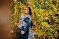 WRAP-TAI portabebé Toddler con capucha/ crackle sarga/100% algodón/ TRIO  #babywearing