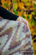 Fular, tejido crackle (100% algodón) - TRIO - talla XS #babywearing