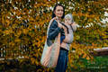 Hobo Bag made of woven fabric, 100% cotton - PLAYFUL CATS #babywearing