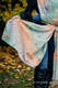 Żakardowa chusta do noszenia dzieci, bawełna - FIGLARNE KOTY - rozmiar M #babywearing