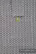 Torba na ramię z materiału chustowego, (100% bawełna) - LITTLE LOVE - TAJEMNICA - uniwersalny rozmiar 37cmx37cm #babywearing