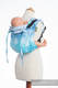 Nosidło Klamrowe ONBUHIMO z tkaniny żakardowej (100% bawełna), rozmiar Standard - KRÓLOWA ŚNIEGU #babywearing