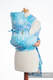 Mei Tai carrier Toddler with hood/ jacquard twill / 100% cotton / SNOW QUEEN #babywearing