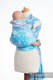 Nosidełko dla dzieci WRAP-TAI MINI, bawełna, splot żakardowy, z kapturkiem, KRÓLOWA ŚNIEGU #babywearing