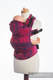 Ergonomic Carrier, Toddler Size, jacquard weave 100% cotton - WARM HEARTS WITH CINNAMON  - Second Generation #babywearing