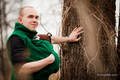 Fleece Babywearing Vest - size M - Green #babywearing